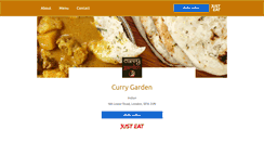 Desktop Screenshot of currygarden-se16.co.uk