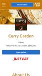 Mobile Screenshot of currygarden-se16.co.uk